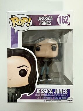 Funko Jessica Jones Pop! Vinyl Figure - Black, Purple, Blue